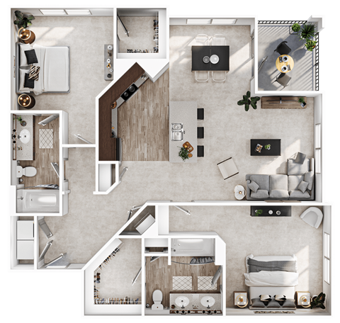 1550 Crescent Pointe Pkwy 1-2 Beds Apartment for Rent - Photo Gallery 51